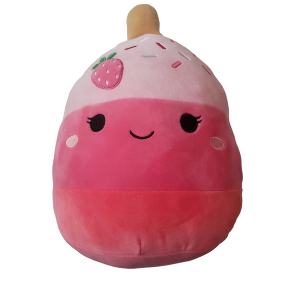 Squishmallow 11" Pama Strawberry Cake Pop Plush Strawberry Squishmallows - Picture 1 of 6